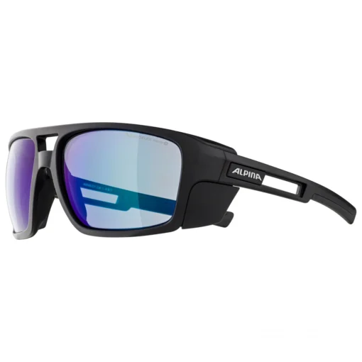 Alpina Skywalsh VLM+ Varioflex Mirror Cat 1-4 - Gletscherbrille -Kletterausrüstung alpina skywalsh vlm varioflex mirror cat 1 4 gletscherbrille