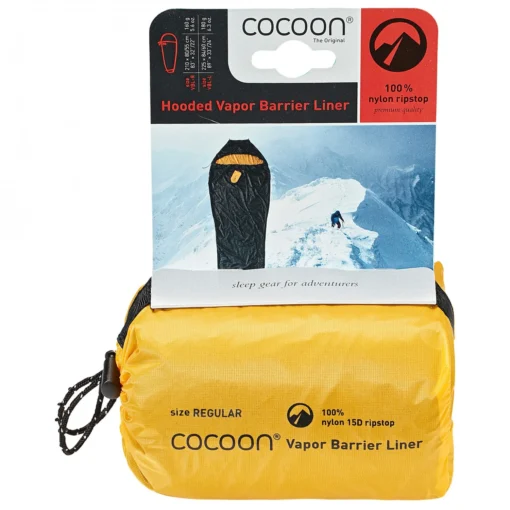 Cocoon Vapor Barrier Mummyliner Ripstop Nylon -Kletterausrüstung cocoon vapor barrier mummyliner ripstop nylon