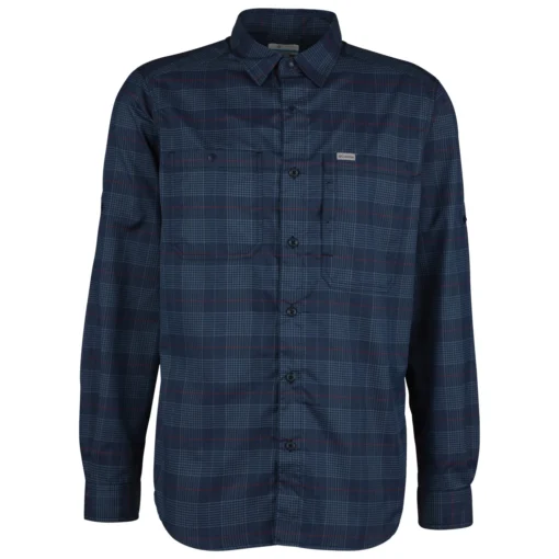 Columbia Silver Ridge Utility Lite Plaid L/S - Hemd -Kletterausrüstung columbia silver ridge utility lite plaid l s hemd 2