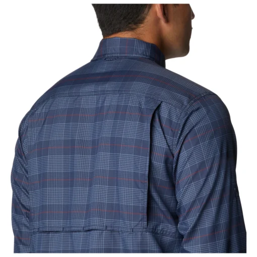 Columbia Silver Ridge Utility Lite Plaid L/S - Hemd -Kletterausrüstung columbia silver ridge utility lite plaid l s hemd detail 6