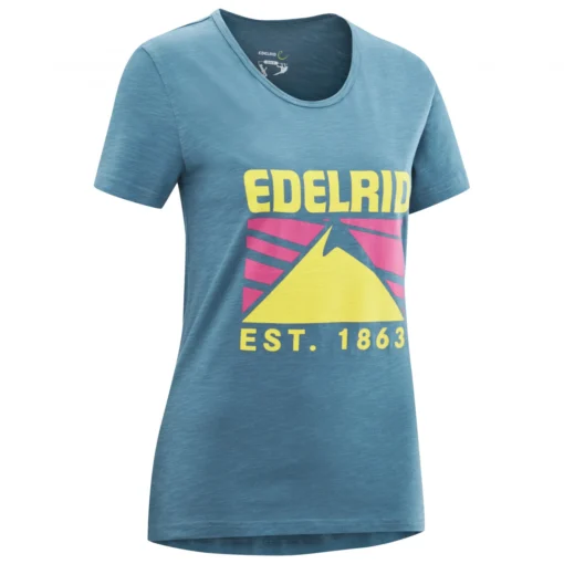 Edelrid Women's Highball T-Shirt V - T-Shirt -Kletterausrüstung edelrid womens highball t shirt v t shirt 4