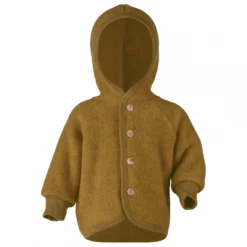 Engel Kinder Kapuzenjacke Mit Holzknöpfen - Wolljacke -Kletterausrüstung engel kinder kapuzenjacke mit holzknoepfen wolljacke 2