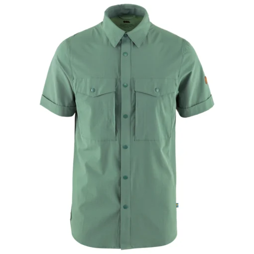 FJÄLLRÄVEN Abisko Trekking Shirt S/S - Hemd -Kletterausrüstung fjaellraeven abisko trekking shirt s s hemd