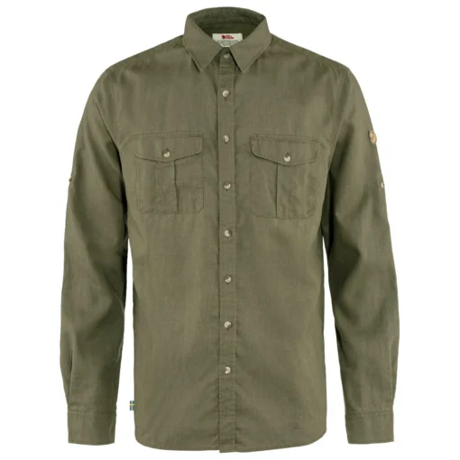 FJÄLLRÄVEN Övik Travel Shirt L/S - Hemd -Kletterausrüstung fjaellraeven oevik travel shirt l s hemd 2