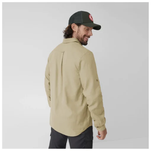 FJÄLLRÄVEN Övik Travel Shirt L/S - Hemd -Kletterausrüstung fjaellraeven oevik travel shirt l s hemd detail 5