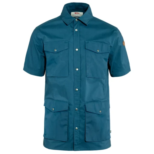 FJÄLLRÄVEN Räven Shirt S/S - Hemd -Kletterausrüstung fjaellraeven raeven shirt s s hemd