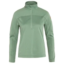 FJÄLLRÄVEN Women's Abisko Lite Fleece Half Zip - Fleecepullover -Kletterausrüstung fjaellraeven womens abisko lite fleece half zip fleecepullover 2