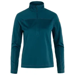 FJÄLLRÄVEN Women's Abisko Lite Fleece Half Zip - Fleecepullover -Kletterausrüstung fjaellraeven womens abisko lite fleece half zip fleecepullover 3