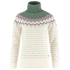 FJÄLLRÄVEN Women's Övik Knit Roller Neck - Wollpullover -Kletterausrüstung fjaellraeven womens oevik knit roller neck wollpullover 1