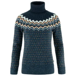 FJÄLLRÄVEN Women's Övik Knit Roller Neck - Wollpullover -Kletterausrüstung fjaellraeven womens oevik knit roller neck wollpullover 2