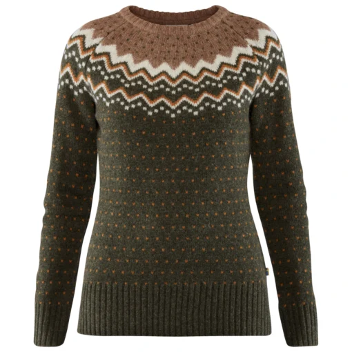 FJÄLLRÄVEN Women's Övik Knit Sweater - Wollpullover -Kletterausrüstung fjaellraeven womens oevik knit sweater wollpullover bf 3