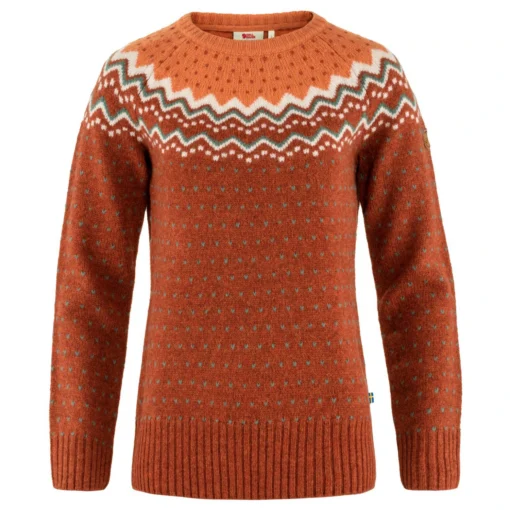 FJÄLLRÄVEN Women's Övik Knit Sweater - Wollpullover -Kletterausrüstung fjaellraeven womens oevik knit sweater wollpullover bf 4