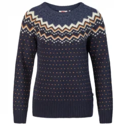 FJÄLLRÄVEN Women's Övik Knit Sweater - Wollpullover -Kletterausrüstung fjaellraeven womens oevik knit sweater wollpullover bf 5