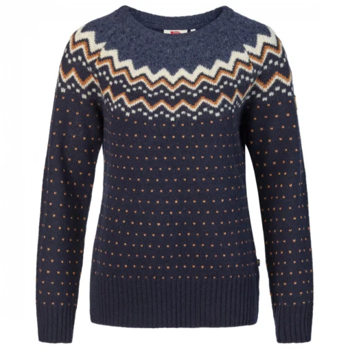 FJÄLLRÄVEN Women's Övik Knit Sweater - Wollpullover -Kletterausrüstung fjaellraeven womens oevik knit sweater wollpullover bf 5