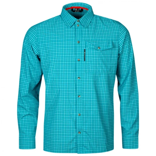 Halti Leiri L/S Check Shirt - Hemd -Kletterausrüstung halti leiri l s check shirt hemd