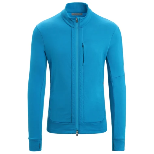 Icebreaker Quantum III L/S Zip - Merinojacke -Kletterausrüstung icebreaker quantum iii l s zip merinojacke