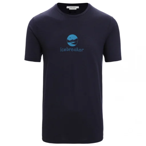 Icebreaker Tech Lite II S/S Tee IB Essential Logo - Merinoshirt -Kletterausrüstung icebreaker tech lite ii s s tee ib essential logo merinoshirt