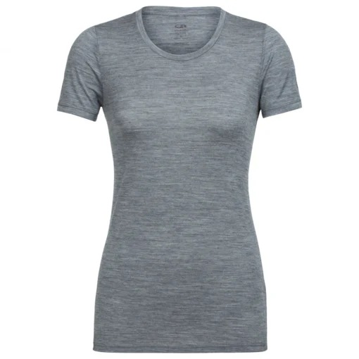 Icebreaker Women's Merino S/S Low Crewe - Merinoshirt -Kletterausrüstung icebreaker womens merino s s low crewe merinoshirt