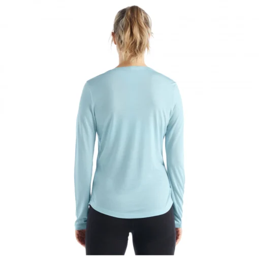 Icebreaker Women's Sphere II L/S Tee - Merinoshirt -Kletterausrüstung icebreaker womens sphere ii l s tee merinoshirt detail 2