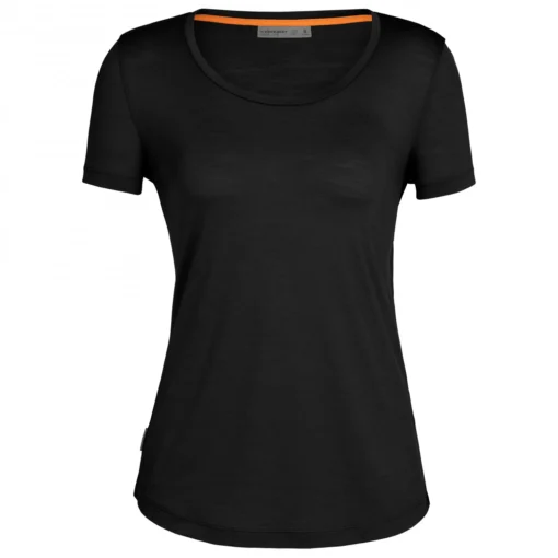 Icebreaker Women's Sphere II S/S Scoop Tee - Merinoshirt -Kletterausrüstung icebreaker womens sphere ii s s scoop tee merinoshirt 1