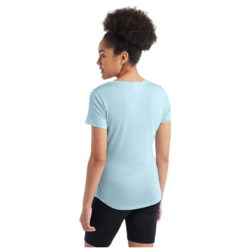 Icebreaker Women's Sphere II S/S Scoop Tee - Merinoshirt -Kletterausrüstung icebreaker womens sphere ii s s scoop tee merinoshirt detail 2