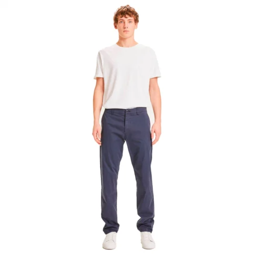 KnowledgeCotton Apparel Chuck Regular Chino Poplin Pant Vegan - Freizeithose -Kletterausrüstung knowledgecotton apparel chuck regular chino poplin pant vegan freizeithose