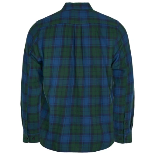 KnowledgeCotton Apparel Light Flannel Checked Custom Fit Shirt - Hemd -Kletterausrüstung knowledgecotton apparel light flannel checked custom fit shirt hemd detail 2