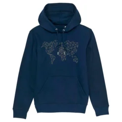 Worldmap - Hoodie -Kletterausrüstung kultgut worldmap hoodie 1