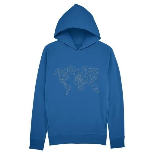 Worldmap - Hoodie -Kletterausrüstung kultgut worldmap hoodie