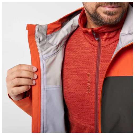 Lafuma Track 3L Jacket - Regenjacke -Kletterausrüstung lafuma track 3l jacket regenjacke detail 7