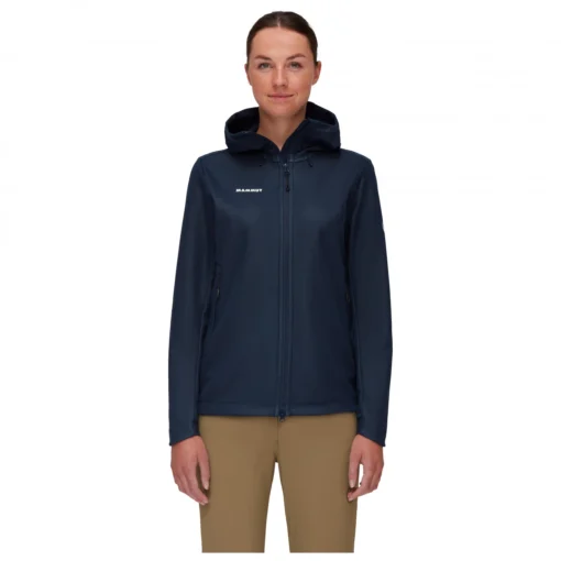 Mammut Women's Ultimate VII SO Hooded Jacket - Softshelljacke -Kletterausrüstung mammut womens ultimate vii so hooded jacket softshelljacke detail 4