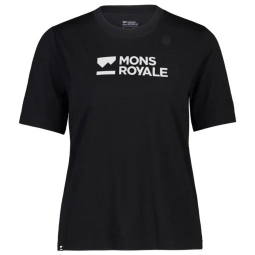 Mons Royale Women's Icon Relaxed Tee - Merinoshirt -Kletterausrüstung mons royale womens icon relaxed tee merinoshirt