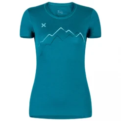 MONTURA Women's Merino Skyline T-Shirt - Merinoshirt -Kletterausrüstung montura womens merino skyline t shirt merinoshirt 1