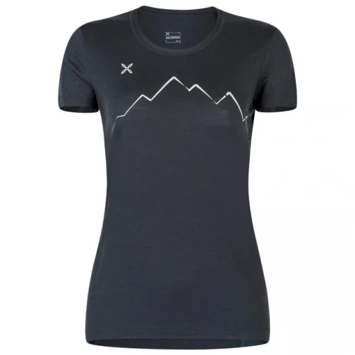 MONTURA Women's Merino Skyline T-Shirt - Merinoshirt -Kletterausrüstung montura womens merino skyline t shirt merinoshirt