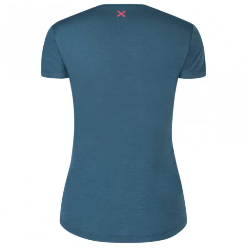 MONTURA Women's Merino Skyline T-Shirt - Merinoshirt -Kletterausrüstung montura womens merino skyline t shirt merinoshirt detail 2