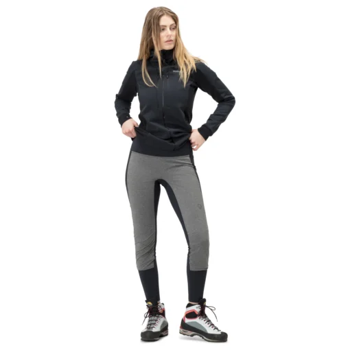 Norrøna Women's Wind Tights - Leggings -Kletterausrüstung norroena womens wind tights leggings detail 3