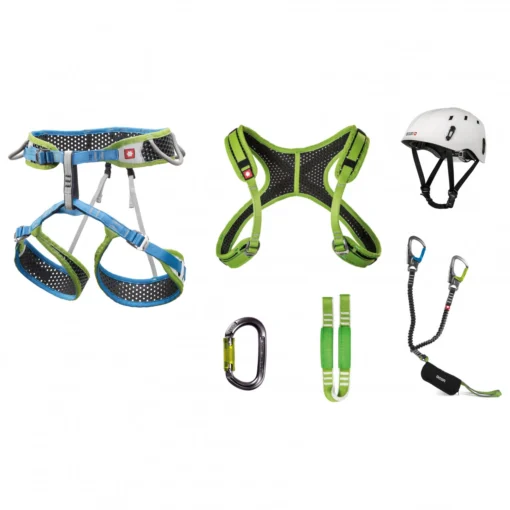 Ocun Via Ferrata Webee + Chest Pail Set - Kletterset -Kletterausrüstung ocun via ferrata webee chest pail set kletterset