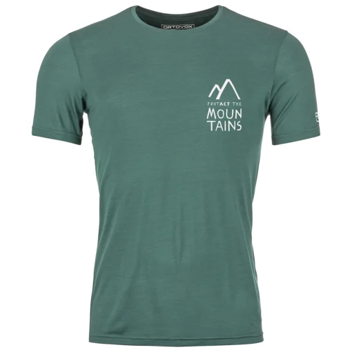 Ortovox 120 Cool Tec Mountain Duo T-Shirt - Merinoshirt -Kletterausrüstung ortovox 120 cool tec mountain duo t shirt merinoshirt 1