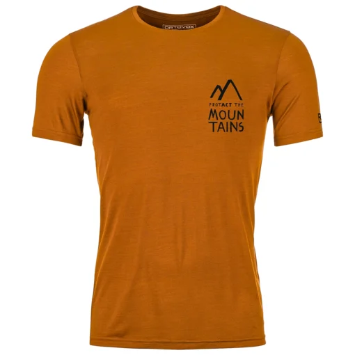 Ortovox 120 Cool Tec Mountain Duo T-Shirt - Merinoshirt -Kletterausrüstung ortovox 120 cool tec mountain duo t shirt merinoshirt 2