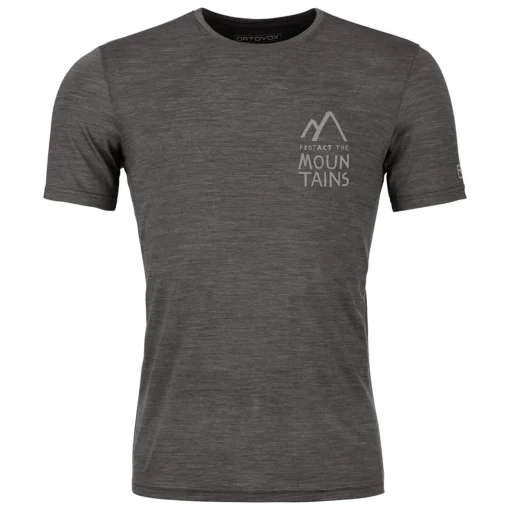 Ortovox 120 Cool Tec Mountain Duo T-Shirt - Merinoshirt -Kletterausrüstung ortovox 120 cool tec mountain duo t shirt merinoshirt