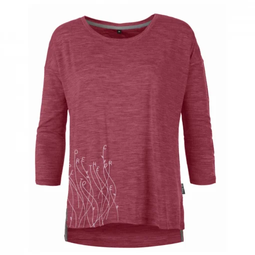 Women's 3/4 Longsleeve Explore To The Core - Merinoshirt -Kletterausrüstung pallyhi womens 3 4 longsleeve explore to the core merinoshirt