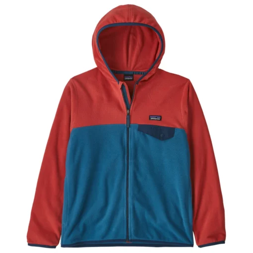 Patagonia Boys Micro D Snap-T Jacket - Fleecejacke -Kletterausrüstung patagonia boys micro d snap t jacket fleecejacke 1