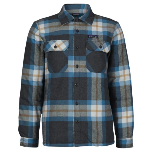 Patagonia Insulated Organic Cotton MW Fjord Flannel Shirt - Hemd -Kletterausrüstung patagonia insulated organic cotton mw fjord flannel shirt hemd