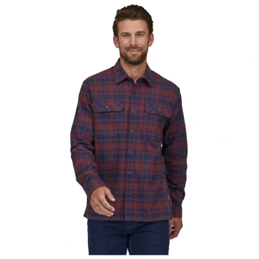 Patagonia L/S Organic Cotton Midweight Fjord Flannel Shirt - Hemd -Kletterausrüstung patagonia l s organic cotton midweight fjord flannel shirt hemd detail 2