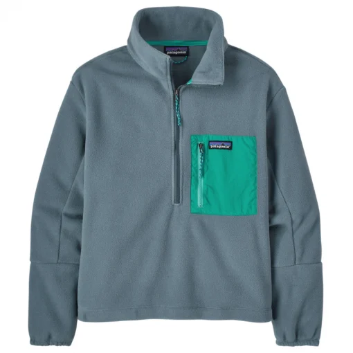 Patagonia Women's Microdini 1/2 Zip - Fleecepullover -Kletterausrüstung patagonia womens microdini 1 2 zip fleecepullover