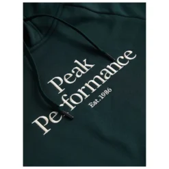 Peak Performance Original Hood - Hoodie -Kletterausrüstung peak performance original hood hoodie detail 4