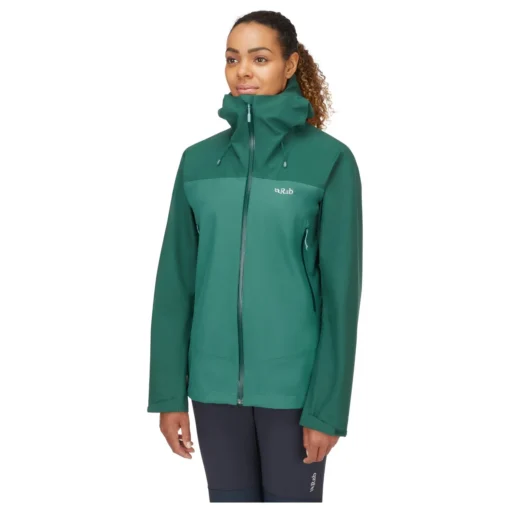 Rab Women's Arc Eco Jacket - Regenjacke -Kletterausrüstung rab womens arc eco jacket regenjacke detail 5