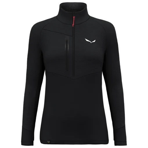 SALEWA Women's Vajolet Responsive Half-Zip Jacket - Funktionsshirt -Kletterausrüstung salewa womens vajolet responsive half zip jacket funktionsshirt 1