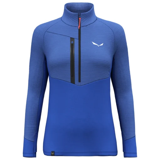 SALEWA Women's Vajolet Responsive Half-Zip Jacket - Funktionsshirt -Kletterausrüstung salewa womens vajolet responsive half zip jacket funktionsshirt