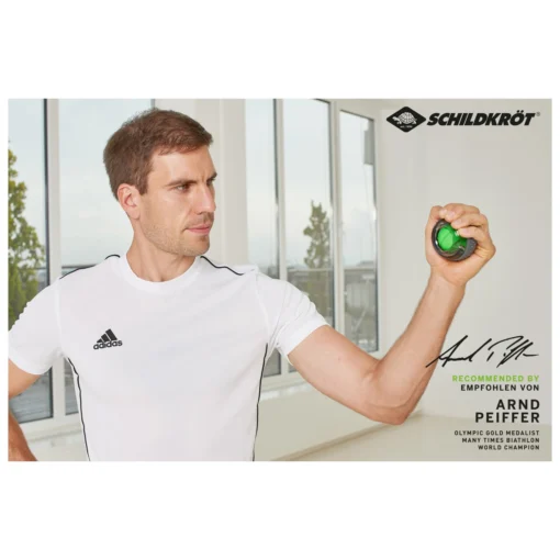 Spinball Hand- Und Armtrainer - Handtrainer -Kletterausrüstung schildkroet fitness spinball hand und armtrainer handtrainer detail 6